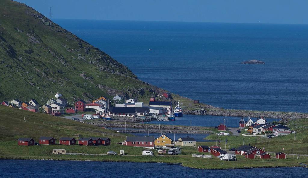 Basecamp Northcape - By Hytte Camp Hotel Skarsvåg Buitenkant foto